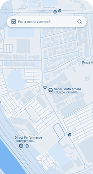 Preview do mapa do aplicativo